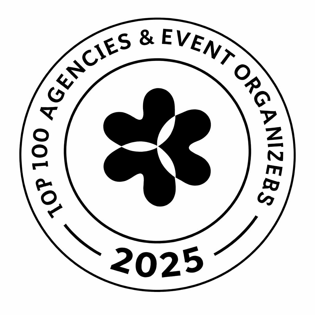 PineRock EventEx 2025 Top 100 black and white